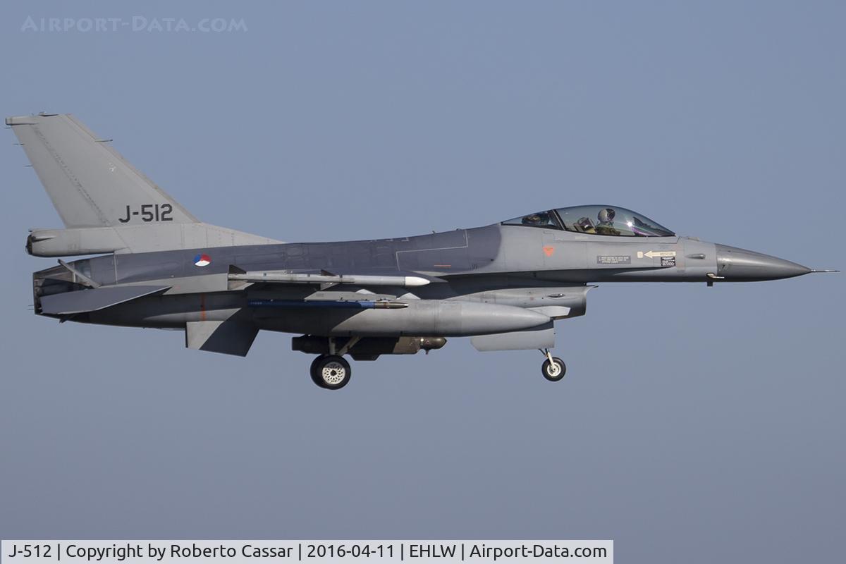 J-512, Fokker F-16AM Fighting Falcon C/N 6D-151, Frisian Flag 2016