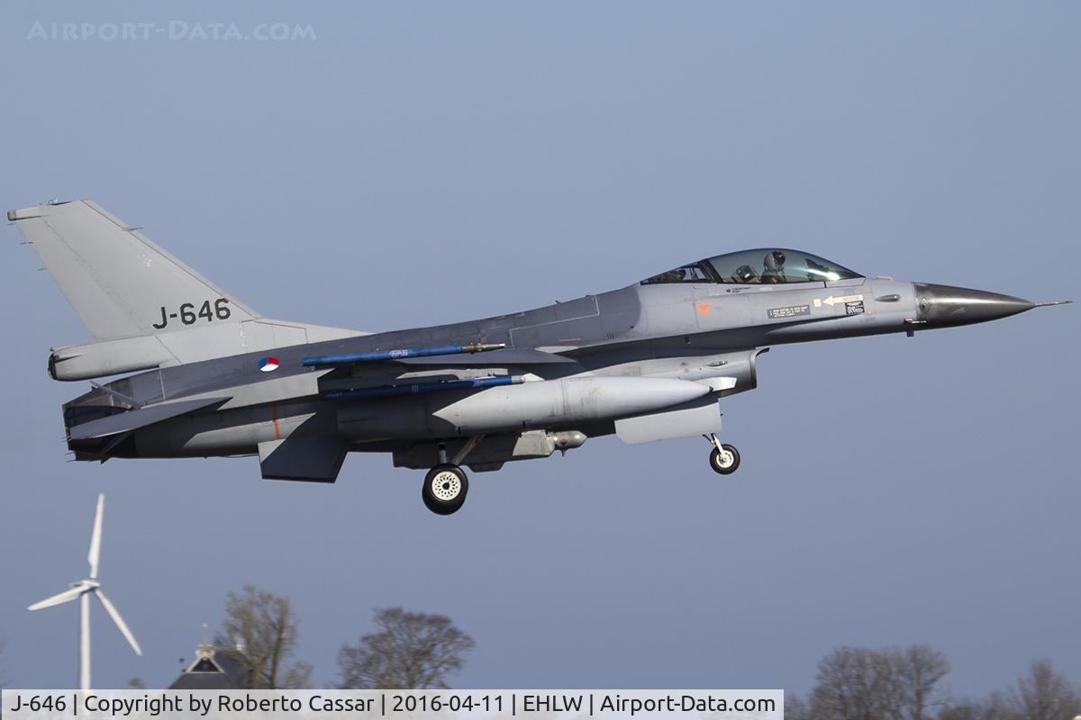 J-646, Fokker F-16AM Fighting Falcon C/N 6D-78, Frisian Flag 2016
