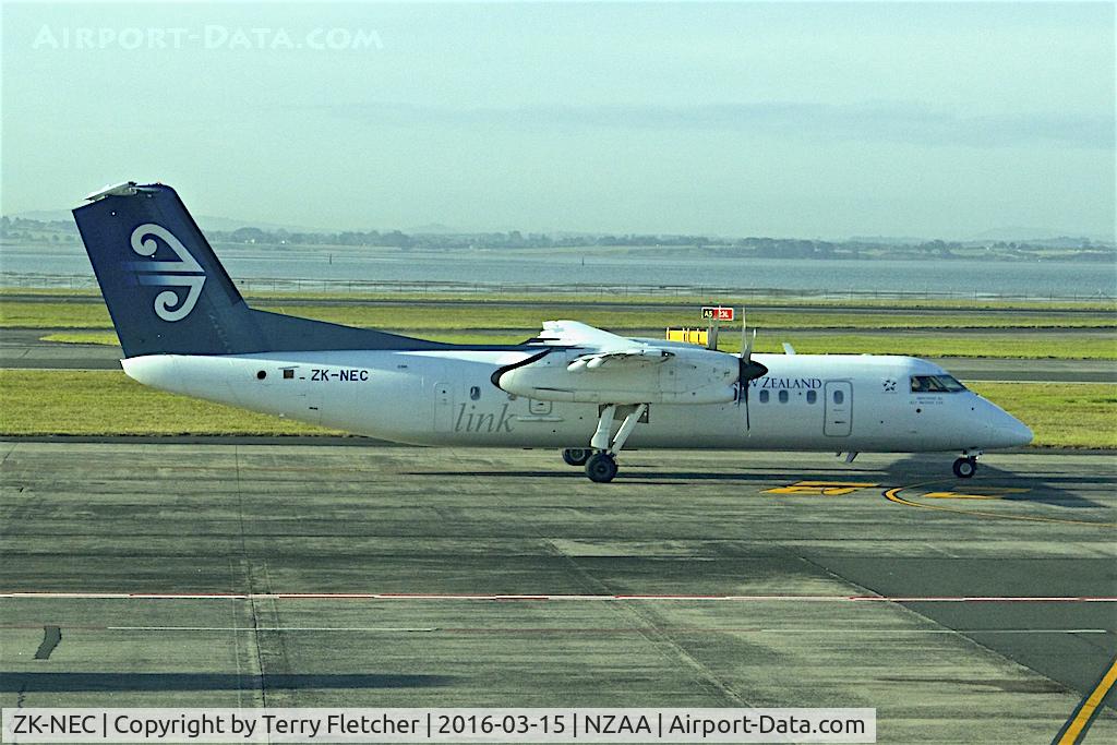 ZK-NEC, 2005 De Havilland Canada DHC-8-311Q Dash 8 C/N 616, At Auckland International