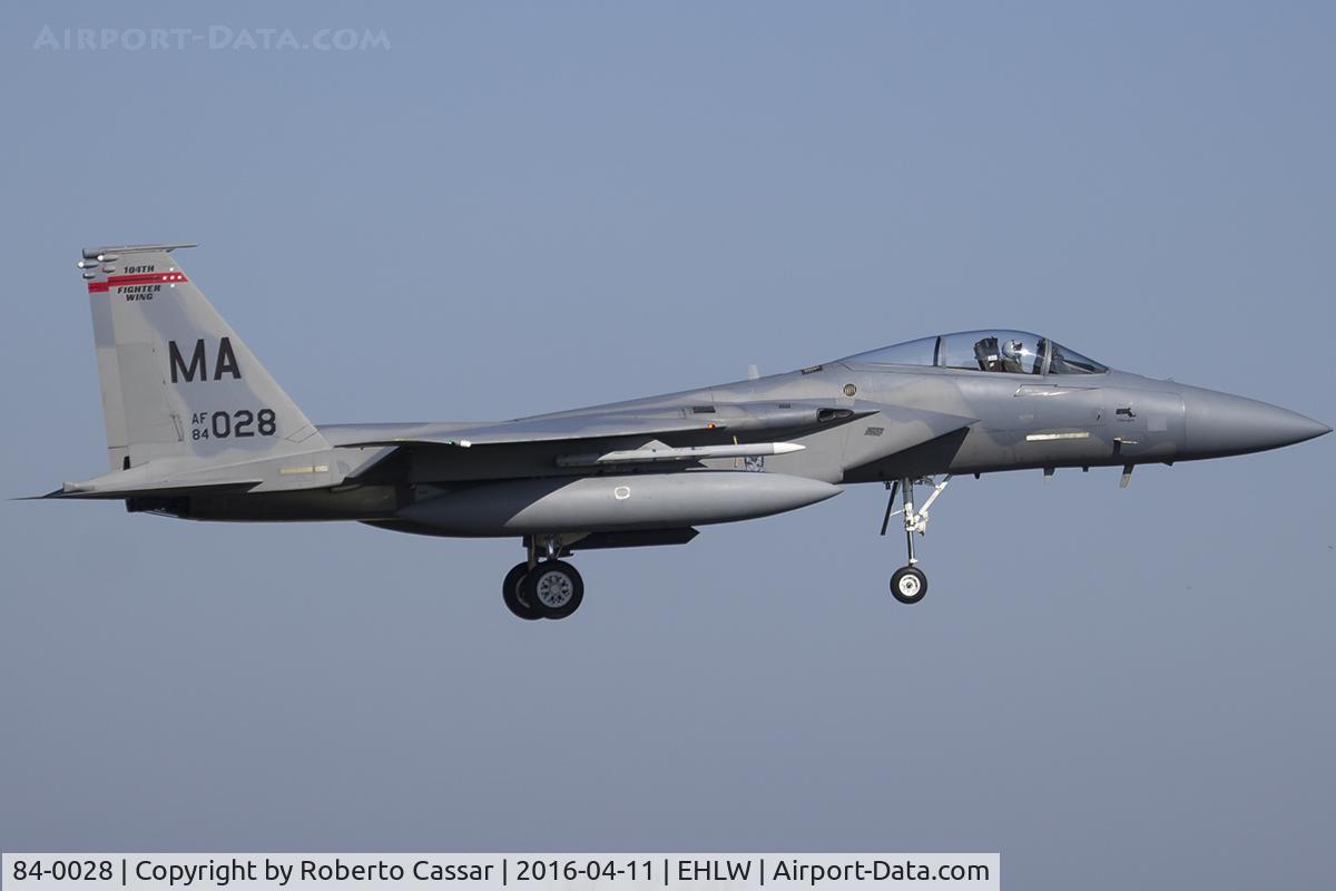 84-0028, 1984 McDonnell Douglas F-15C Eagle C/N 0939/C331, Frisian Flag 2016