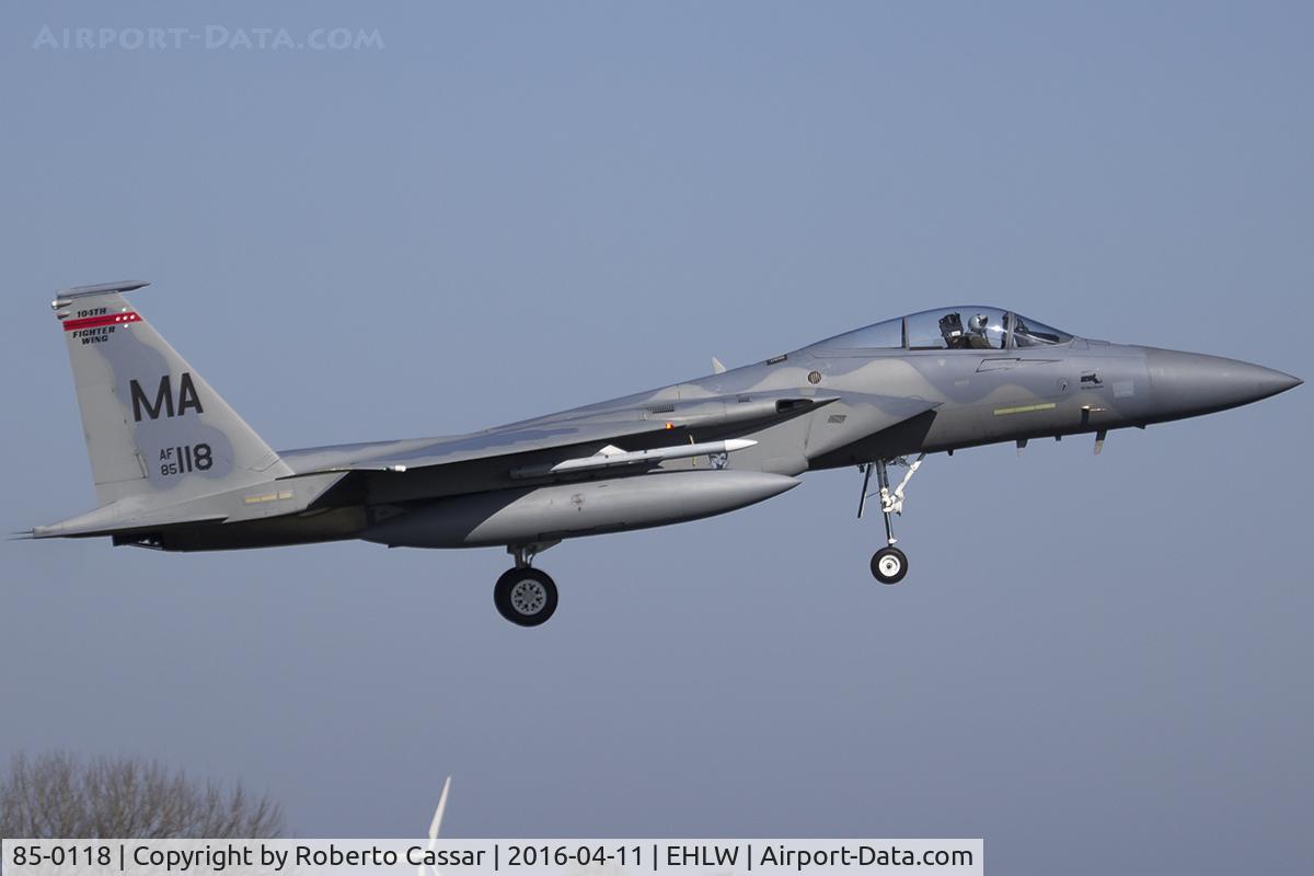 85-0118, 1985 McDonnell Douglas F-15C Eagle C/N 0974/C360, Frisian Flag 2016