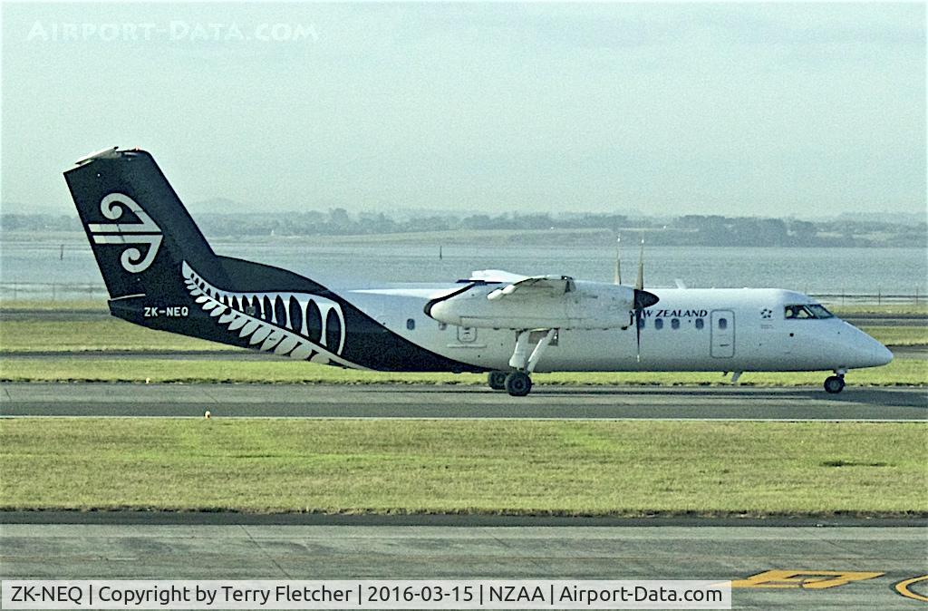 ZK-NEQ, 2007 De Havilland Canada DHC-8-311 Dash 8 C/N 636, At Auckland International