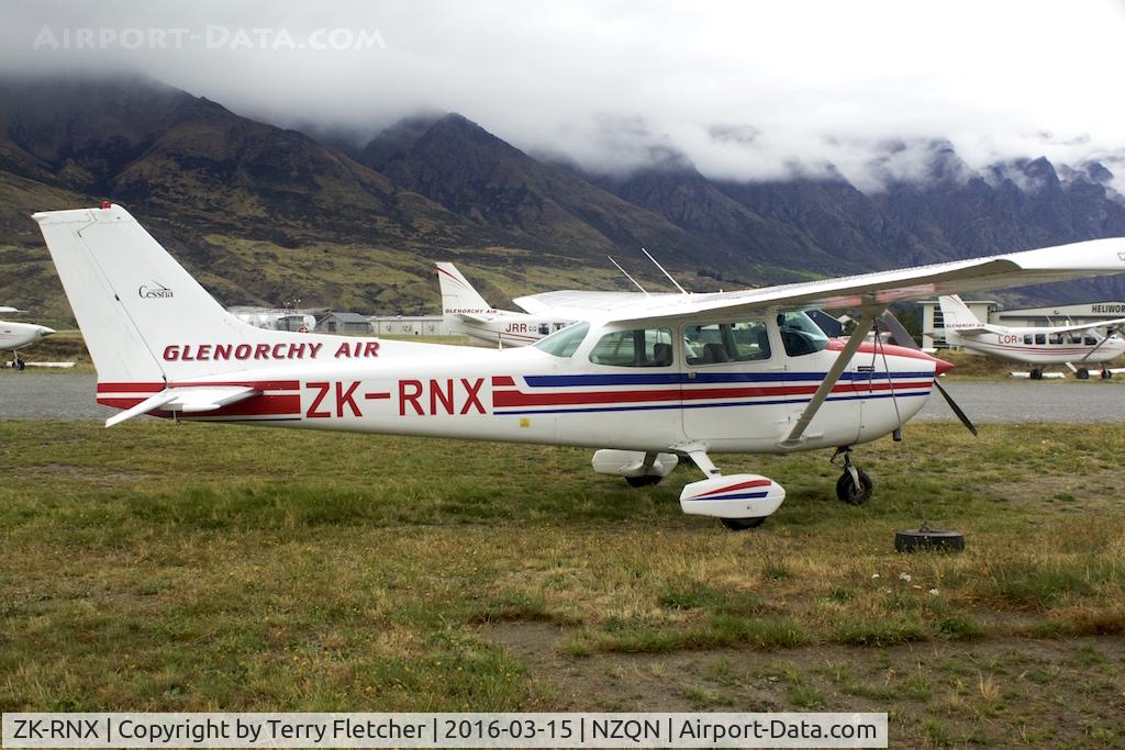 ZK-RNX, Cessna 172N C/N 17273544, At Queenstown , South Island , New Zealand