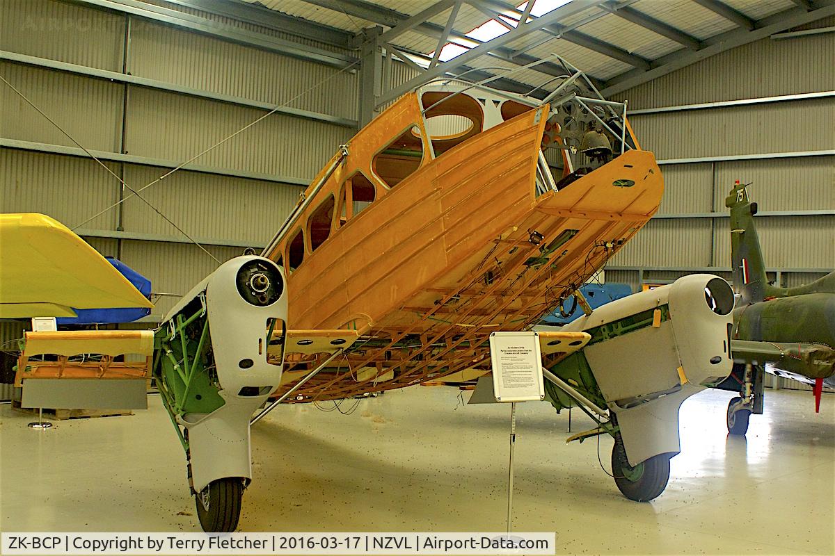 ZK-BCP, 1942 De Havilland DH-89B Dominie C/N 6648, At Croydon Aviation Heritage Centre  , South Island , New Zealand