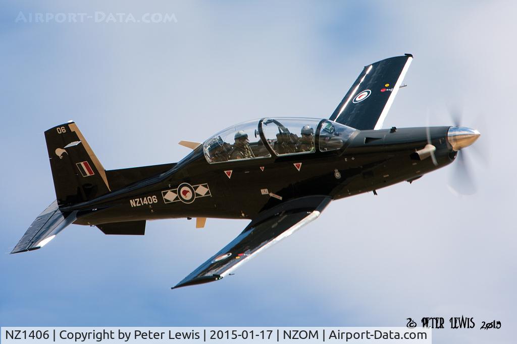 NZ1406, 2014 Raytheon T-6C Texan II C/N PM-44, Central Flying School, Ohakea