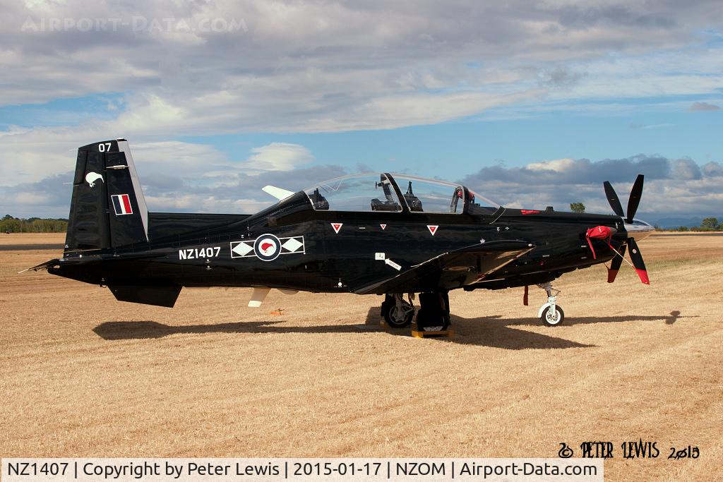 NZ1407, 2014 Raytheon T-6C Texan II C/N PM-45, Central Flying School, Ohakea