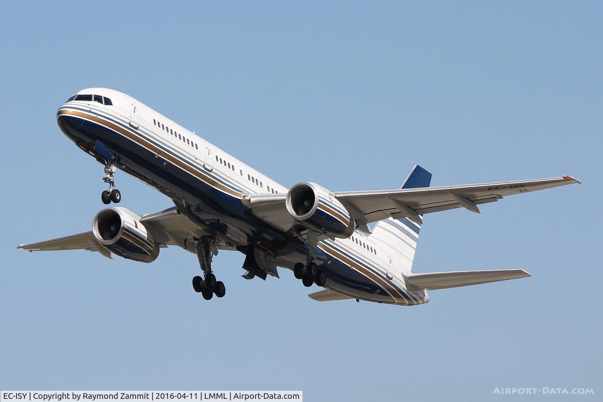 EC-ISY, 1993 Boeing 757-256 C/N 26241, B757 EC-ISY Privilege Style