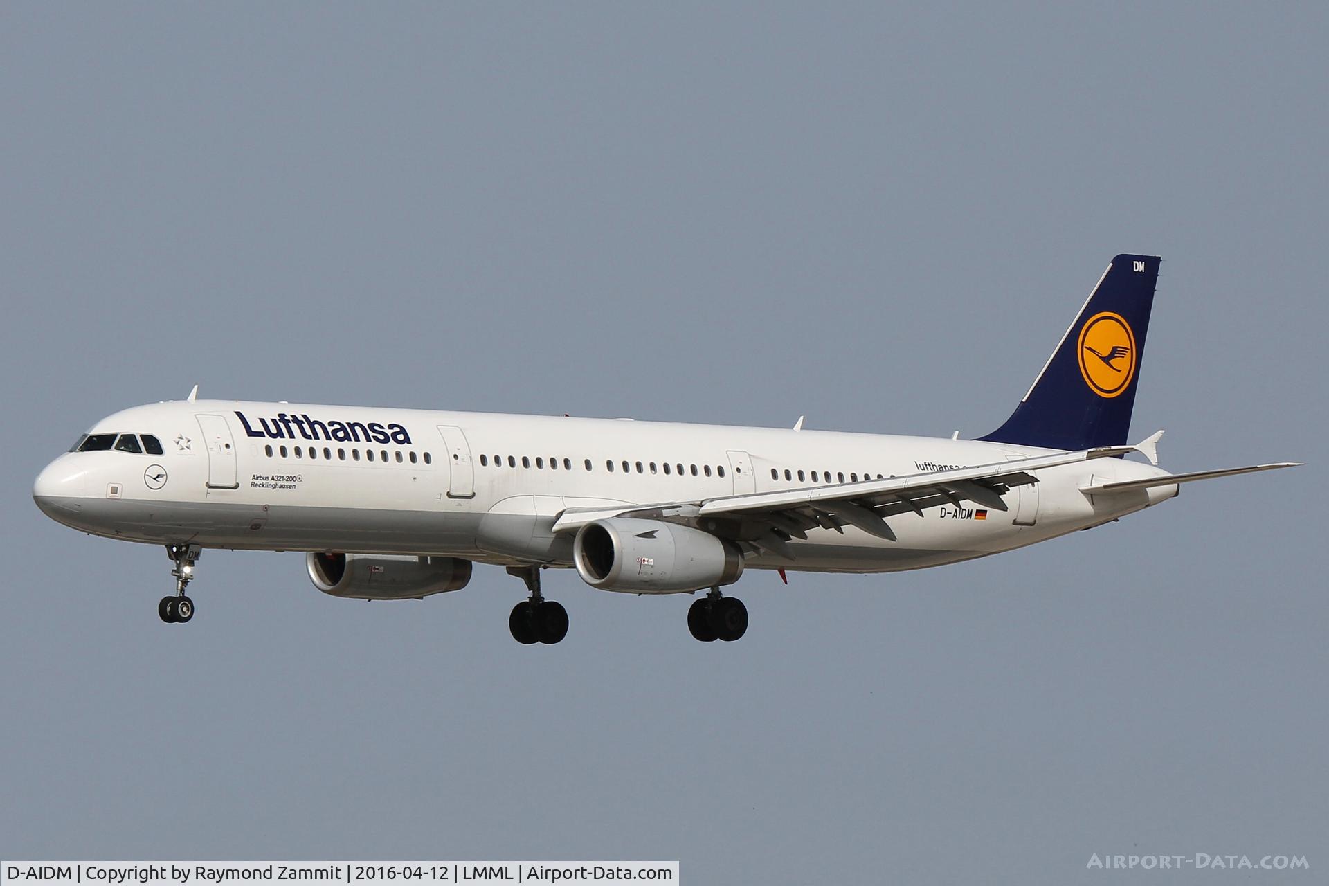 D-AIDM, 2011 Airbus A321-231 C/N 4916, A321 D-AIDM Lufthansa