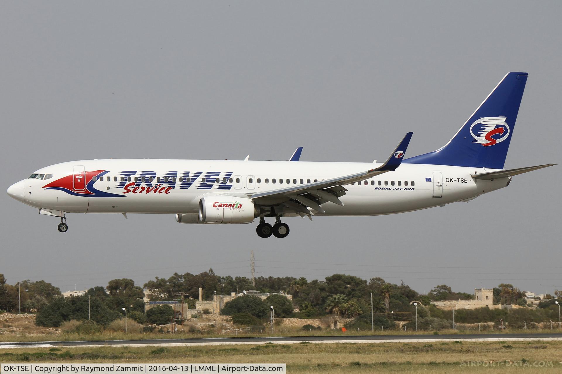 OK-TSE, 2014 Boeing 737-81D C/N 39437, B737-800 OK-TSE Travel Services