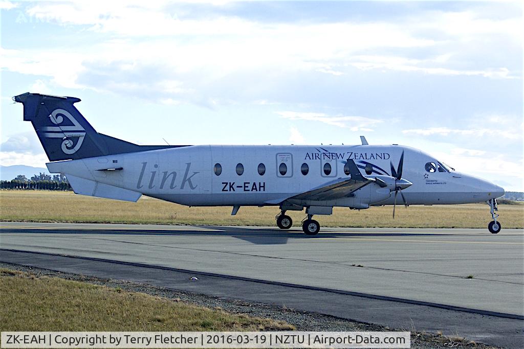 ZK-EAH, 2002 Raytheon 1900D C/N UE-431, At Timaru , South Island , New Zealand
