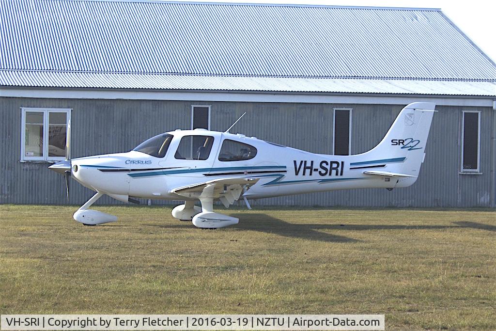 VH-SRI, 2003 Cirrus SR22 C/N 0631, At Timaru , South Island , New Zealand