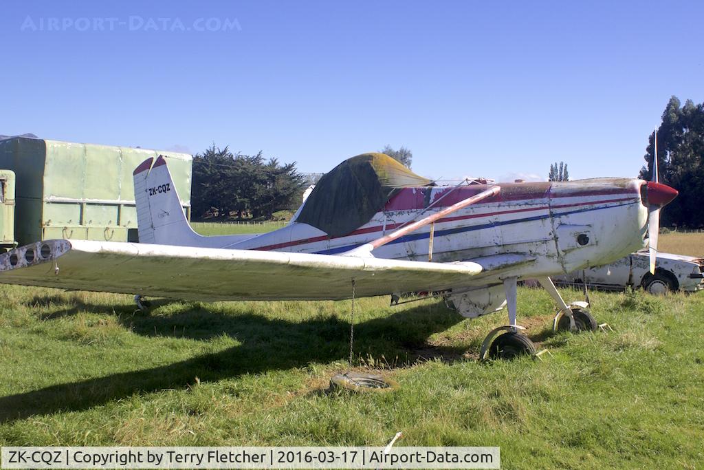 ZK-CQZ, Cessna A188 AgTruck C/N 188-0171, At the Gore Air Force and Ag Museum , 43 , Maitland Street , East Gore , South Island , New Zealand