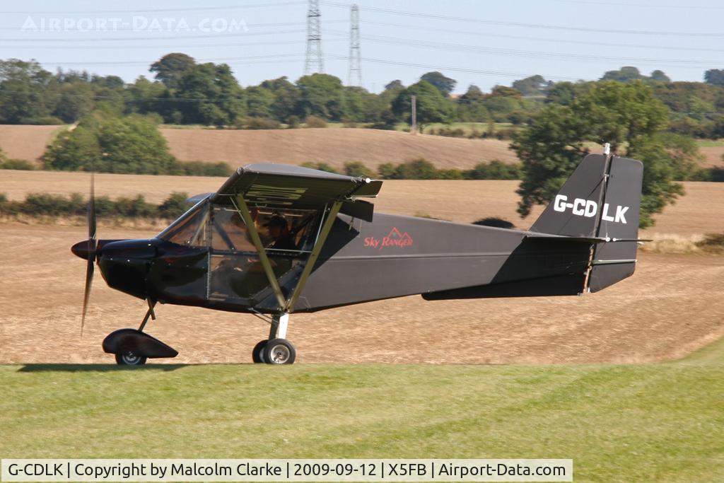 G-CDLK, 2005 Best Off Skyranger Swift 912S(1) C/N BMAA/HB/452, Best Off Skyranger Swift 912S(1), Fishburn Airfield, September 2009.
