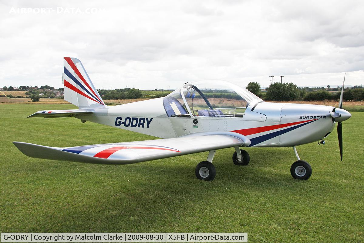 G-ODRY, 2005 Cosmik EV-97 TeamEurostar UK C/N 2316, Cosmik EV-97 TeamEurostar UK at Fishburn Airfield, August 2009.