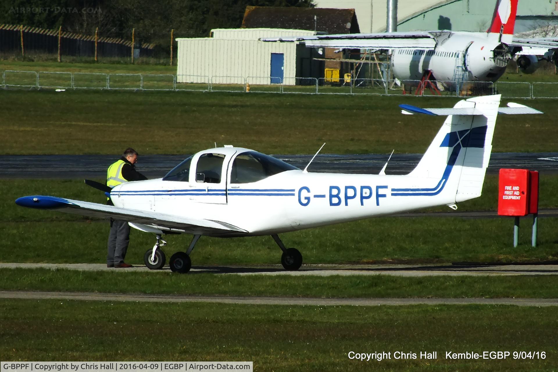 G-BPPF, 1979 Piper PA-38-112 Tomahawk Tomahawk C/N 38-79A0578, at Kemble