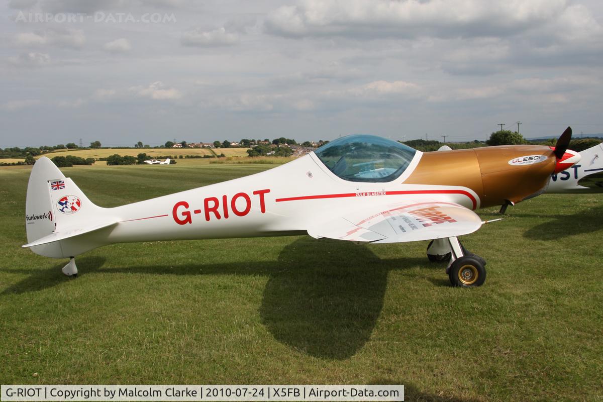 G-RIOT, 2008 Silence Twister C/N PFA 329-14700, Silence Twister, Fishburn Airfield, July 2010.