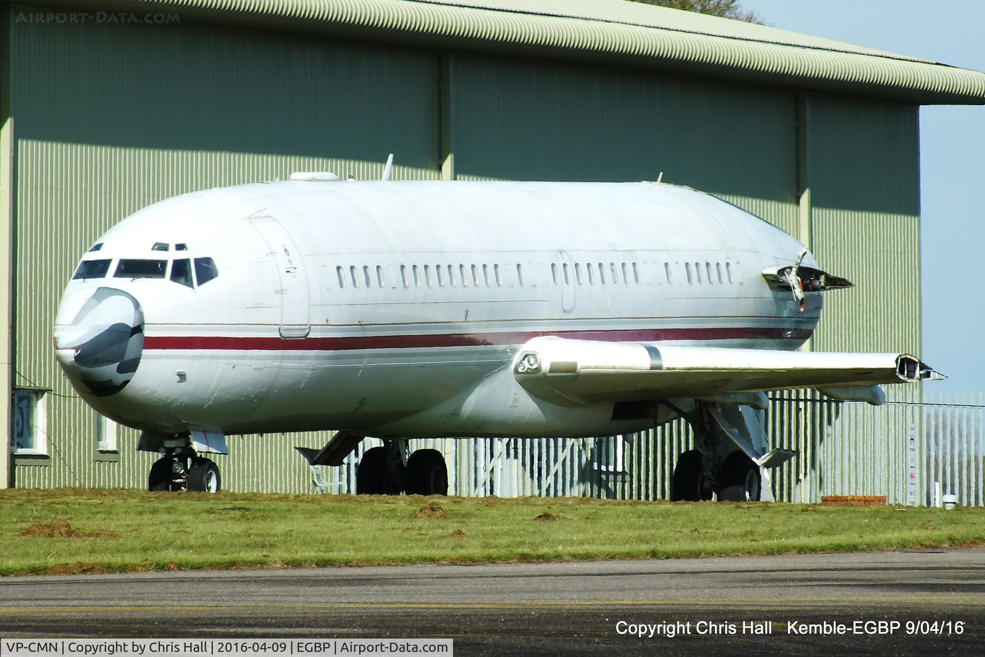 VP-CMN, 1967 Boeing 727-46 C/N 19282, stored outside the ASI hangar