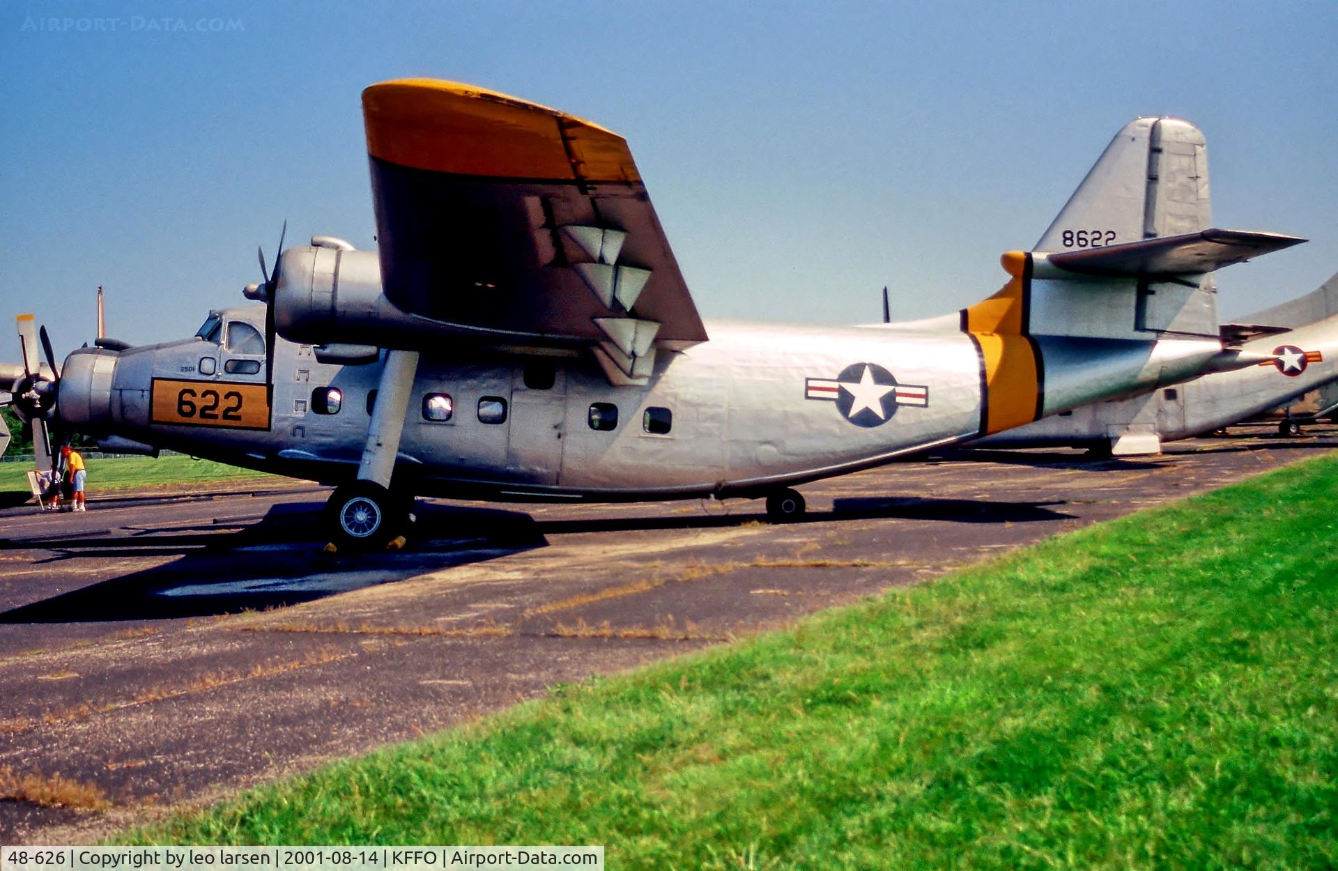 48-626, 1948 Northrop YC-125B Raider C/N 2510, USAF Museum Dayton 14.8.01