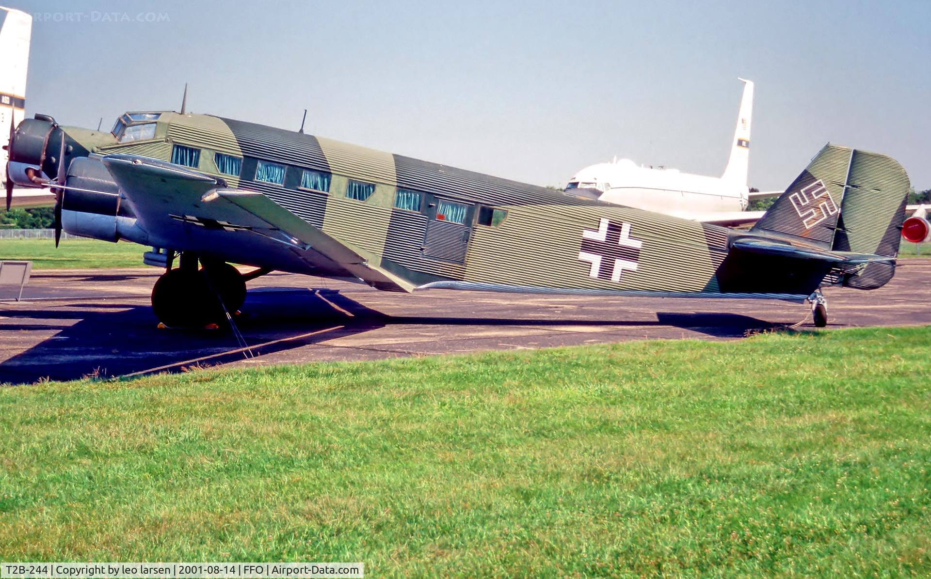 T2B-244, Junkers (CASA) 352L (Ju-52) C/N 135, USAF Museum Dayton 14.8.01