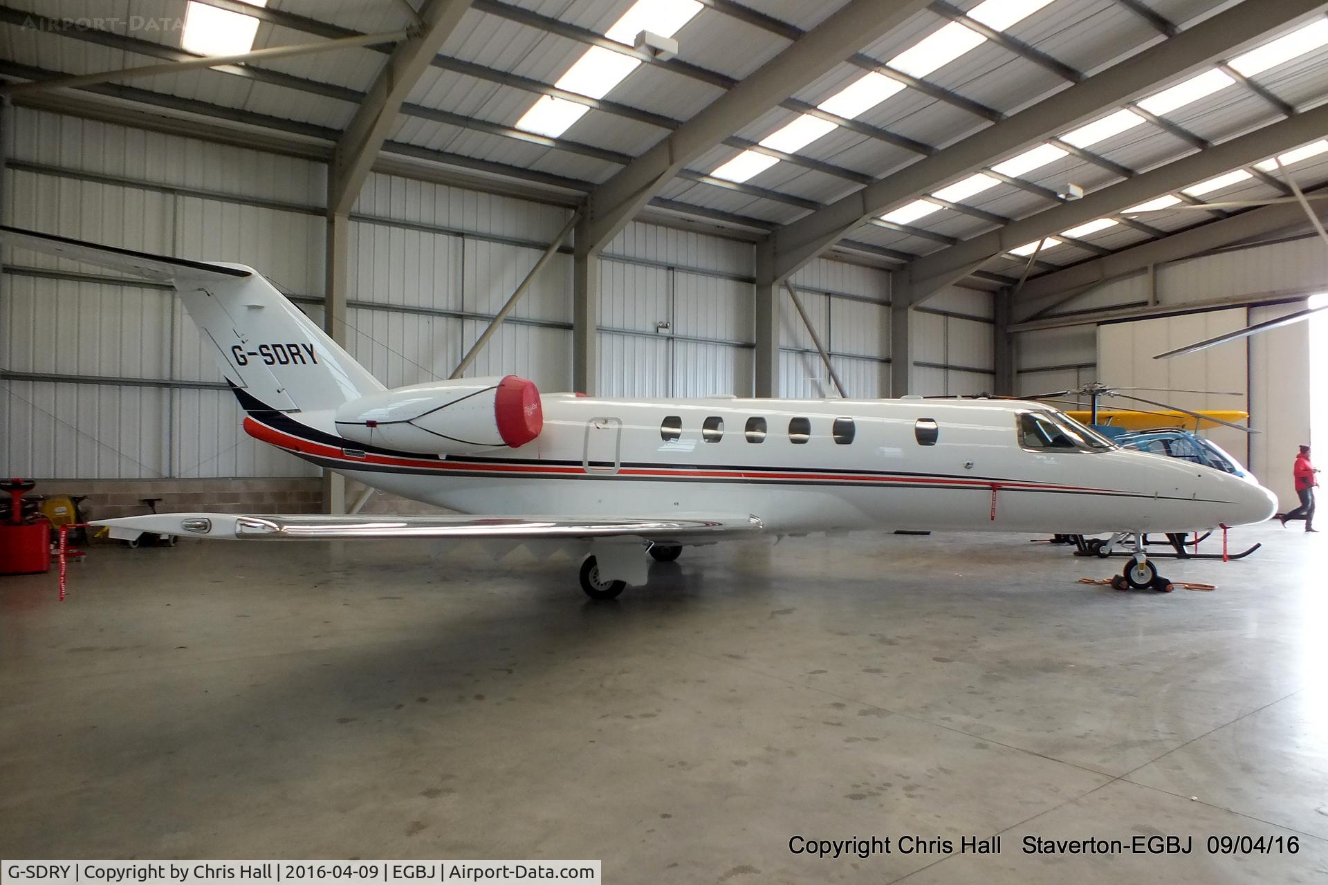 G-SDRY, 2013 Cessna 525C CitationJet CJ4 C/N 525C-0134, Dowdeswell Aviation