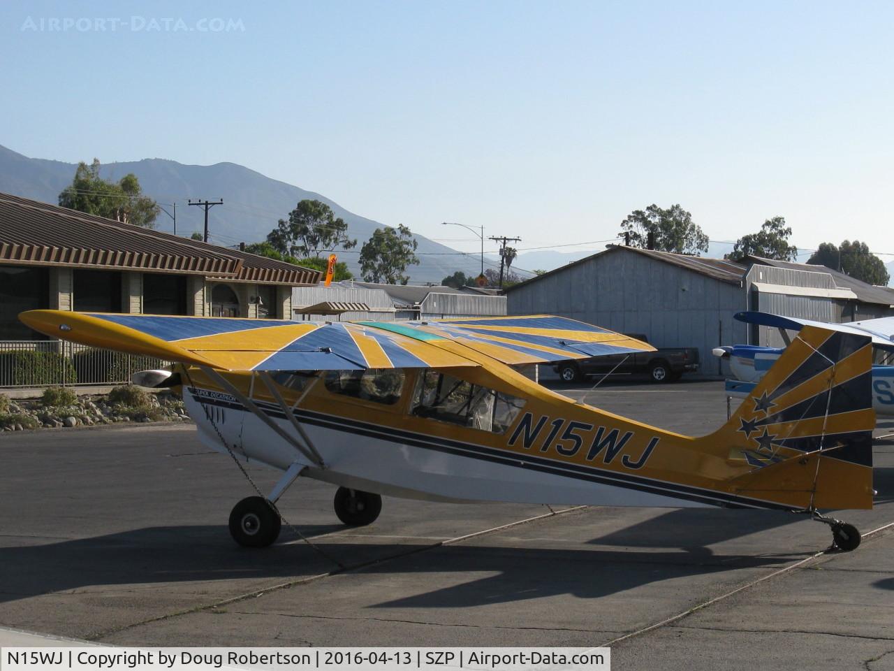 N15WJ, 1999 American Champion 8KCAB Super Decathlon C/N 824-99, 1999 American Champion 8KCAB SUPER DECATHLON, Lycoming AEIO-360 180 Hp fully inverted systems