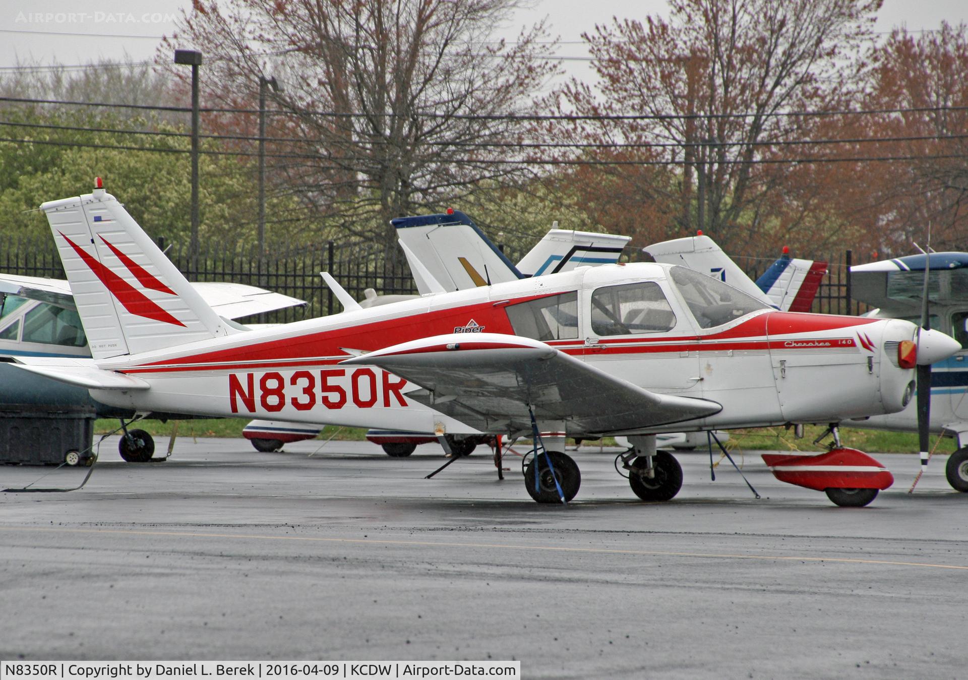 N8350R, 1966 Piper PA-28-140 C/N 28-22225, I remember building one of these as a kit.  Nice to see this 1966 golden oldie in person.
