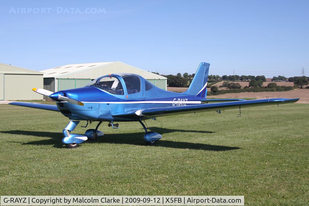 G-RAYZ, 2007 Tecnam P-2002EA Sierra C/N PFA 333-14567, Tecnam P-2002EA Sierra, a Fishburn Airfield resident, September 2009.