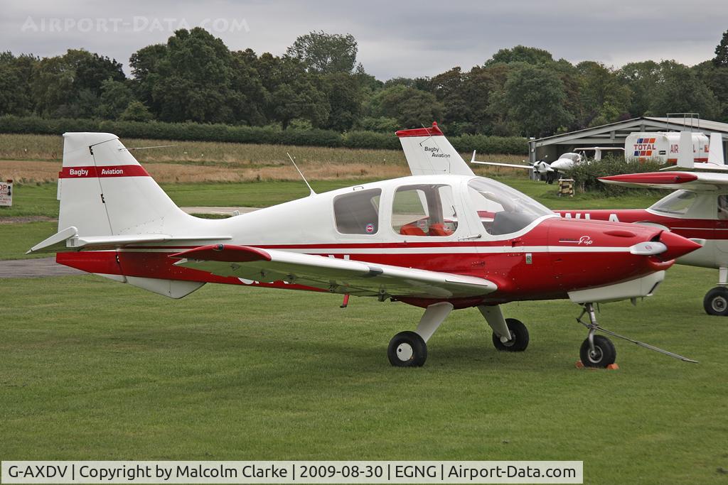 G-AXDV, 1969 Beagle B-121 Pup Series 1 (Pup 100) C/N B121-049, Beagle B-121 Pup Series 1, Bagby Airfield, August 2009.