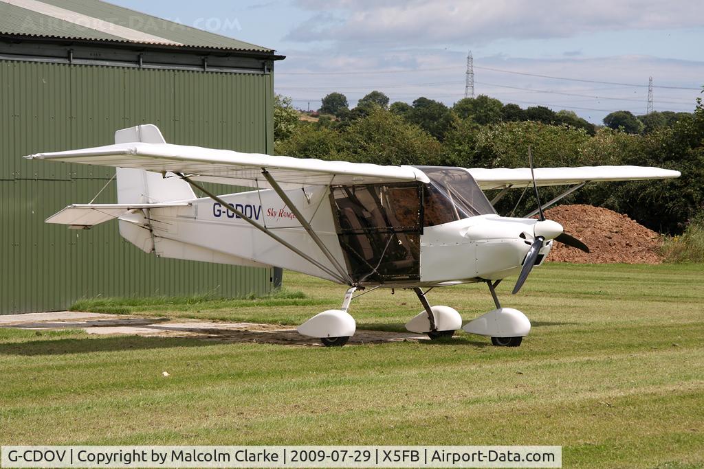 G-CDOV, 2005 Best Off Skyranger 912(2) C/N BMAA/HB/459, Best Off Skyranger 912(2), resident at Fishburn Airfield, July 2009.