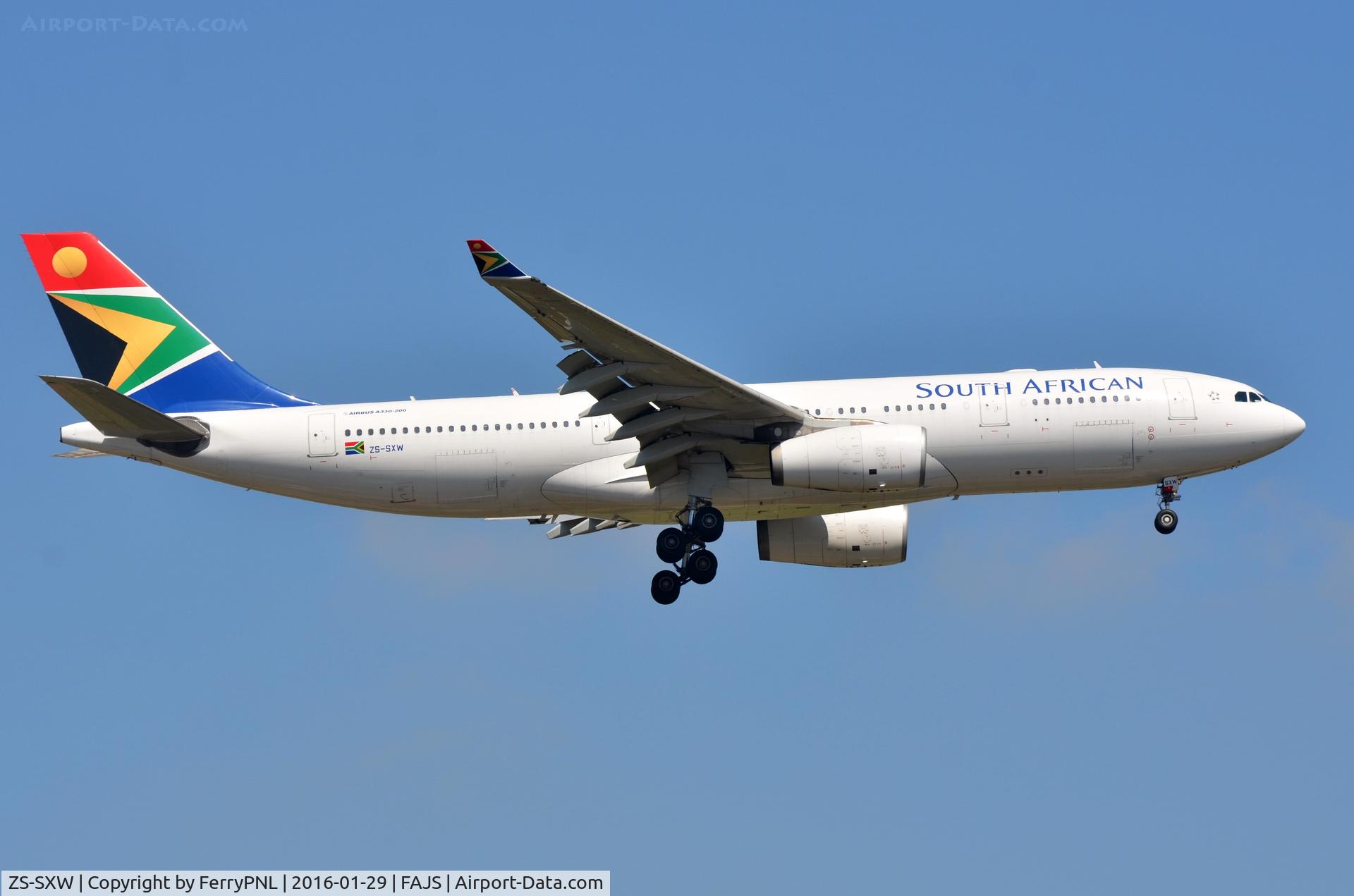 ZS-SXW, 2011 Airbus A330-243 C/N 1236, Arrival of South African A332