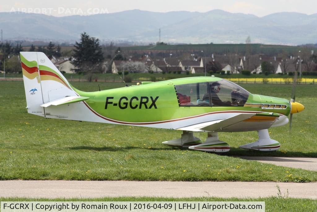 F-GCRX, Robin DR-400-120 Dauphin 2+2 C/N 1491, Parked