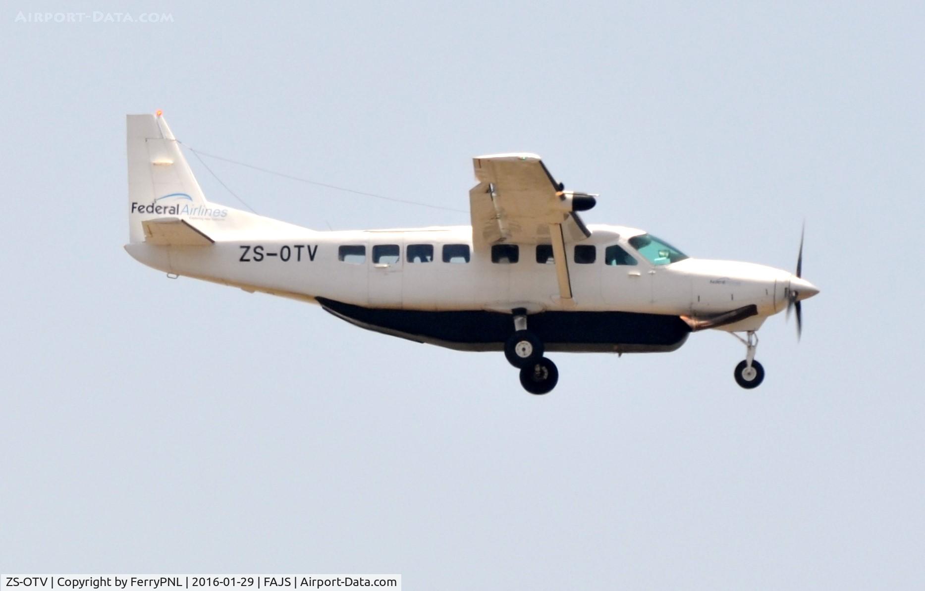 ZS-OTV, 1996 Cessna 208B C/N 208B-0545, Federal Airlines Ce208