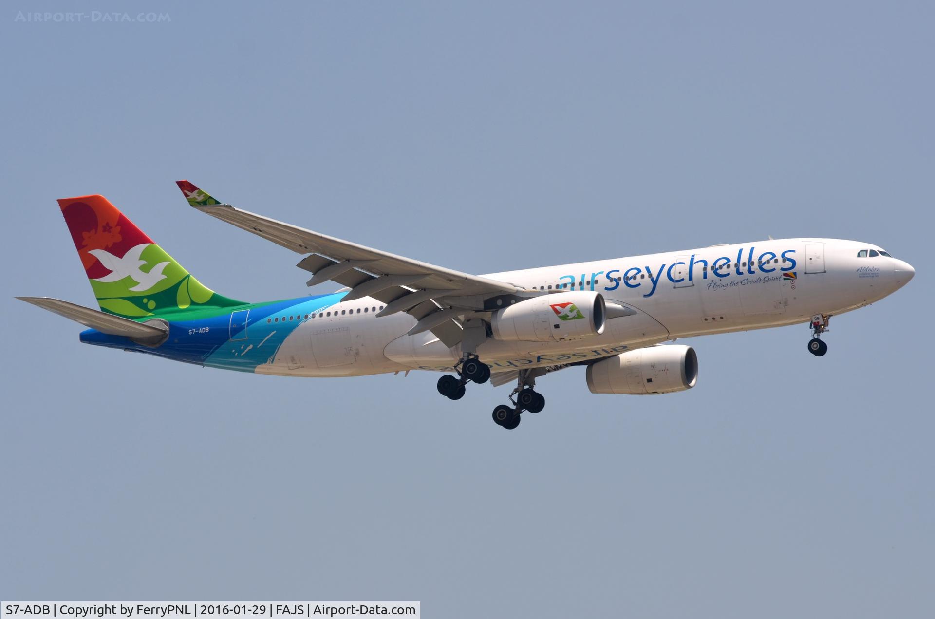 S7-ADB, 2006 Airbus A330-243 C/N 751, Air Seychelles A332. Ex VT-JWD