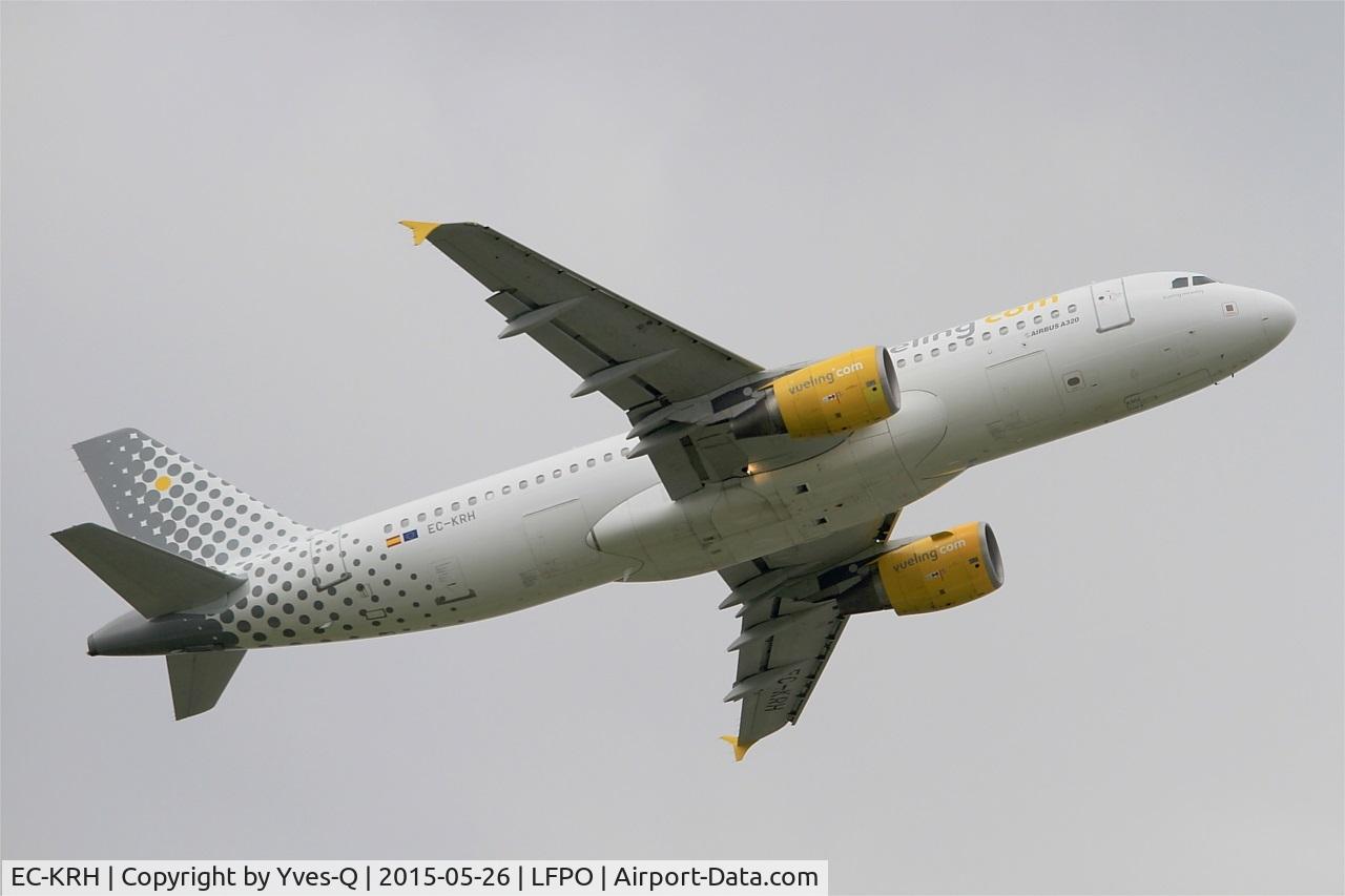 EC-KRH, 2008 Airbus A320-214 C/N 3529, Airbus A320-214, Take off rwy 08, Paris-Orly airport (LFPO-ORY)