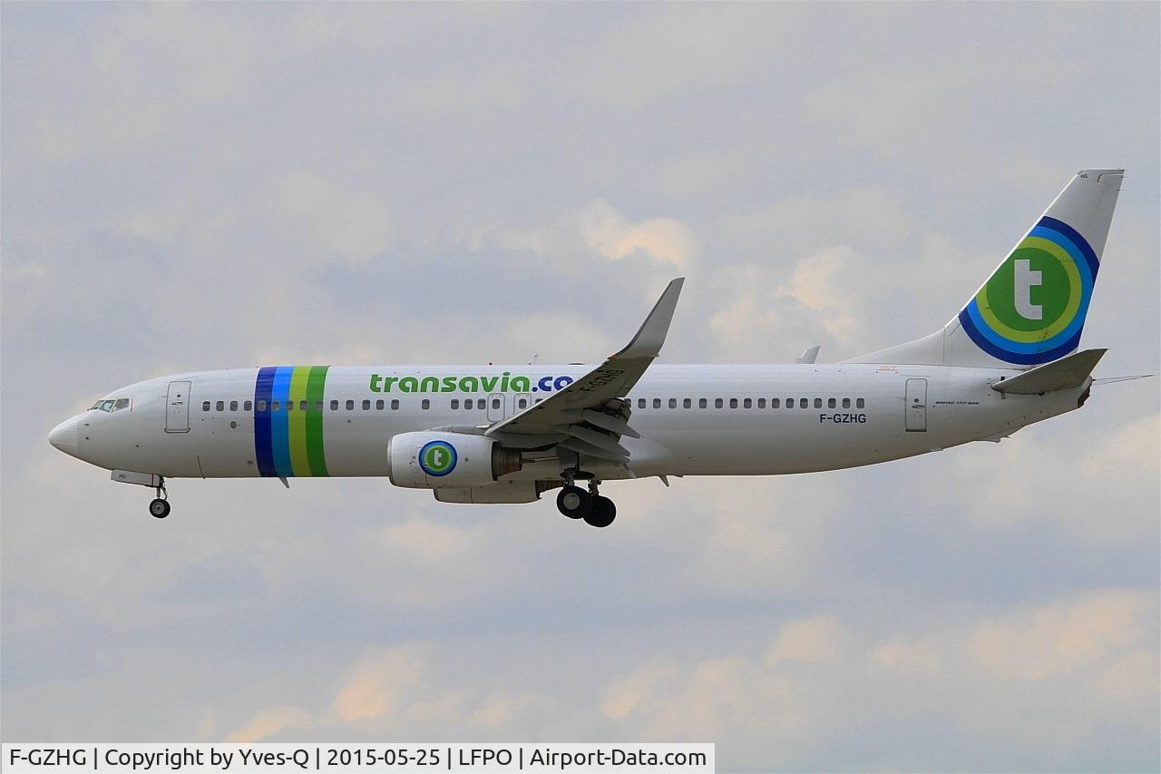 F-GZHG, 2002 Boeing 737-8K2 C/N 30650, Boeing 737-8K2, Short approach rwy 26, Paris-Orly Airport (LFPO-ORY)