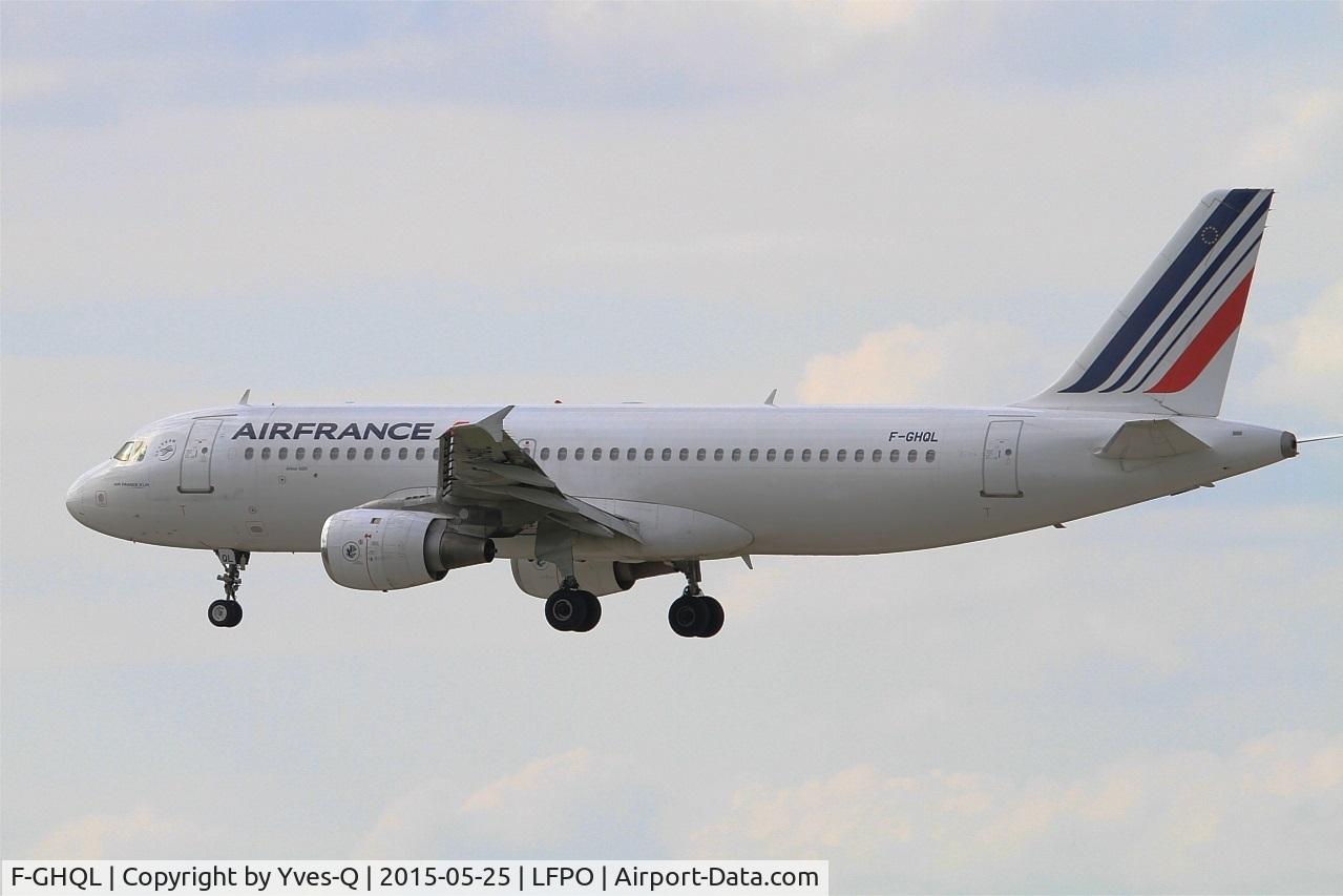 F-GHQL, 1991 Airbus A320-211 C/N 0239, Airbus A320-211, Short approach rwy 26, Paris-Orly Airport (LFPO-ORY)