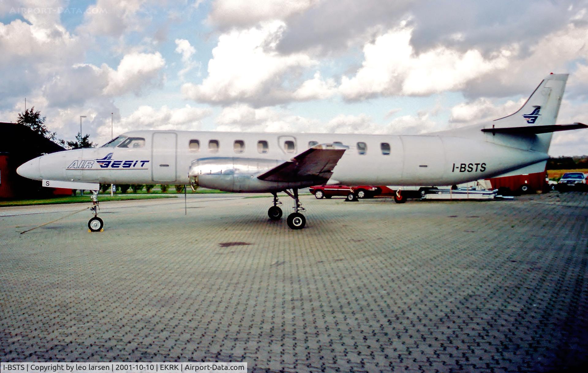 I-BSTS, 1984 Fairchild SA-227AC Metro III C/N AC-603, Roskilde 10.10.01 Air Besit Olbia