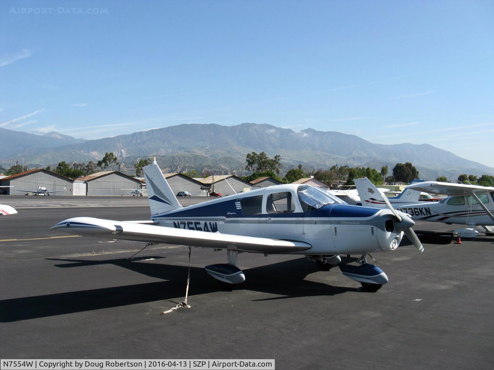 N7554W, 1963 Piper PA-28-180 Cherokee C/N 28-1493, 1963 Piper PA-28-180 CHEROKEE, Lycoming O&VO-360 180 Hp