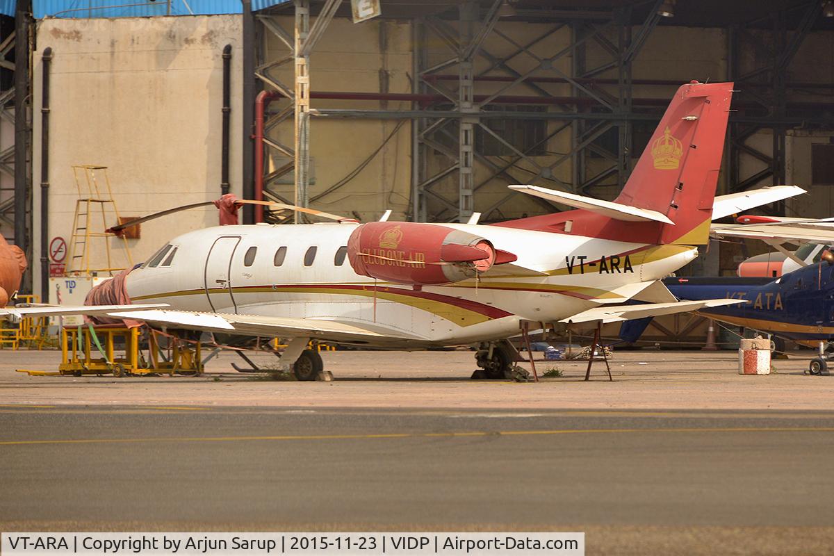 VT-ARA, 2000 Cessna 560 Citation Excel C/N 560-5115, On the apron at IGIA T-1.