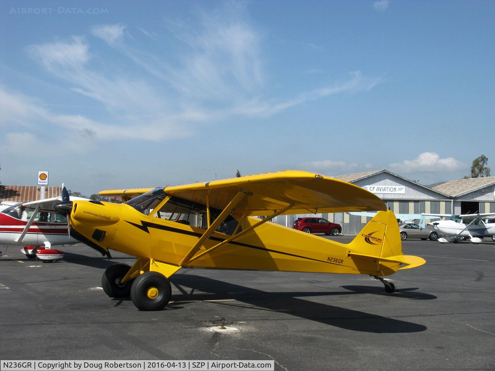 N236GR, 2014 Cub Crafters CC11-160 Carbon Cub SS C/N CC11-00311, 2014 Cubcrafters CARBON CUB CC11-160 S-LSA, ECI OX-340CC 180 Hp for takeoff & climb, 80 Hp continuous, wing Micro vortex generators