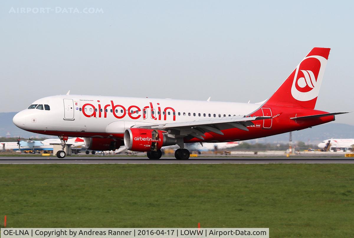OE-LNA, 2008 Airbus A319-112 C/N 3661, Niki airberlin A319