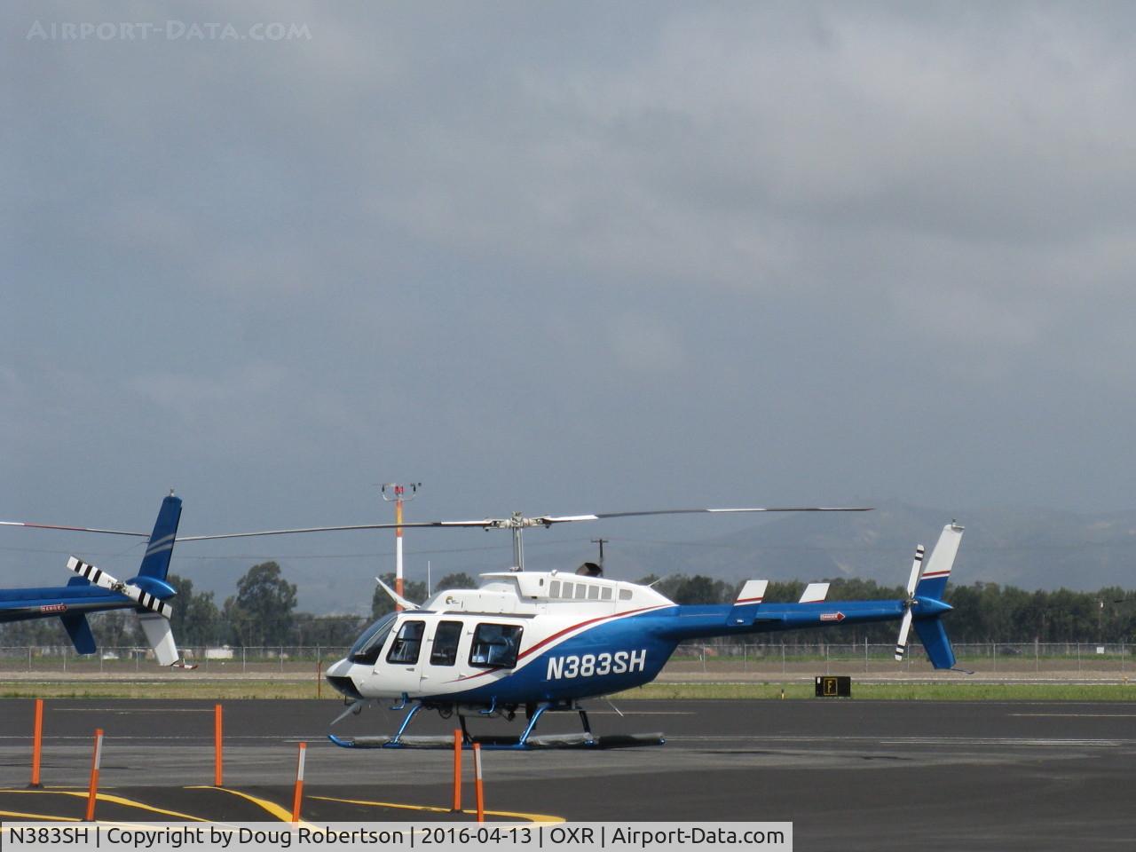 N383SH, 1983 Bell 206L-3 LongRanger III C/N 51073, 1983 Bell 206L-3 LongRanger III, one Allison 250-C30P Turboshaft 650 shp, just landed on Aspen's ramp