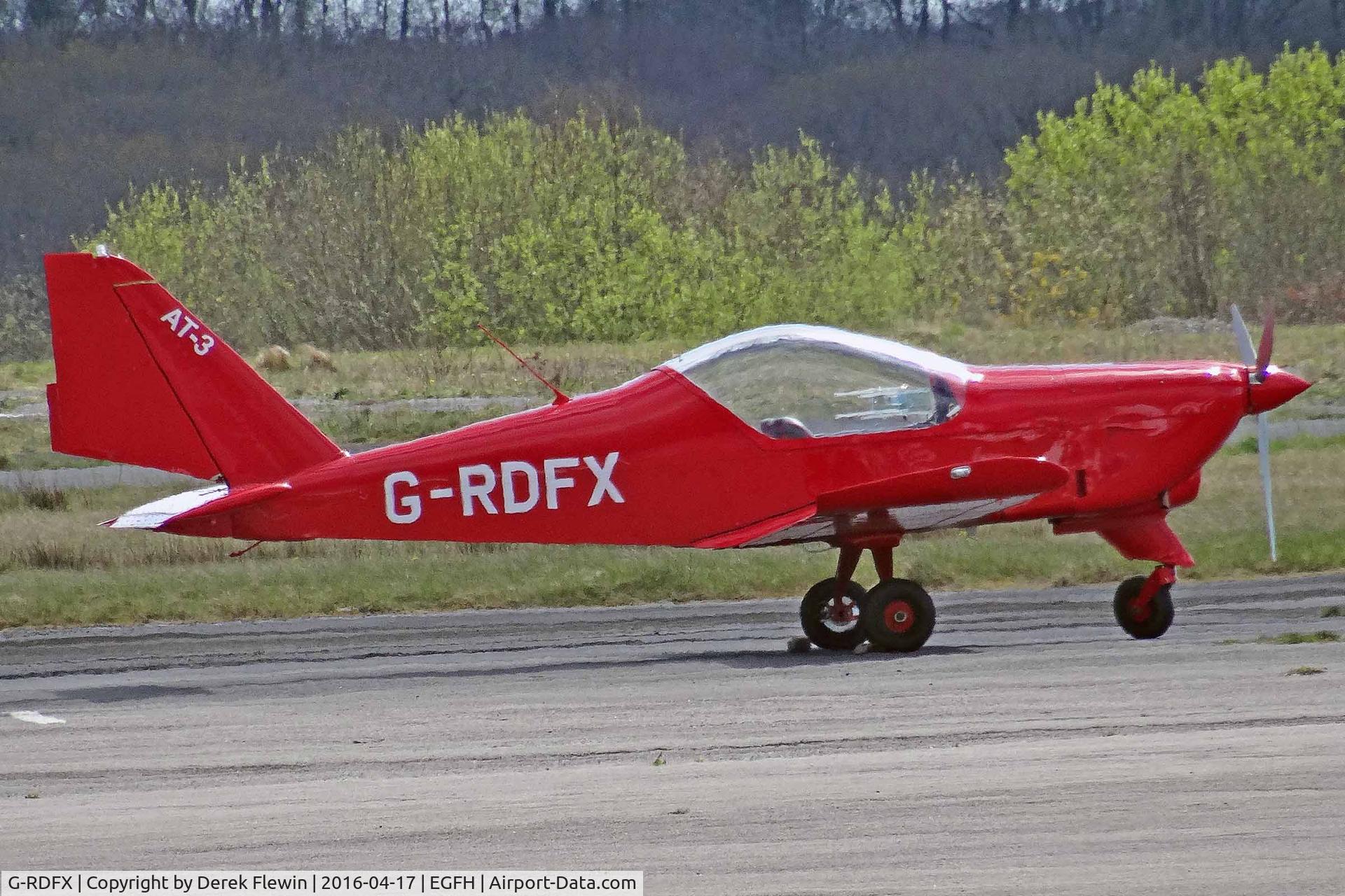 G-RDFX, 2015 Aero AT-3 C/N PFA 327-14295, AT-3, parked up.