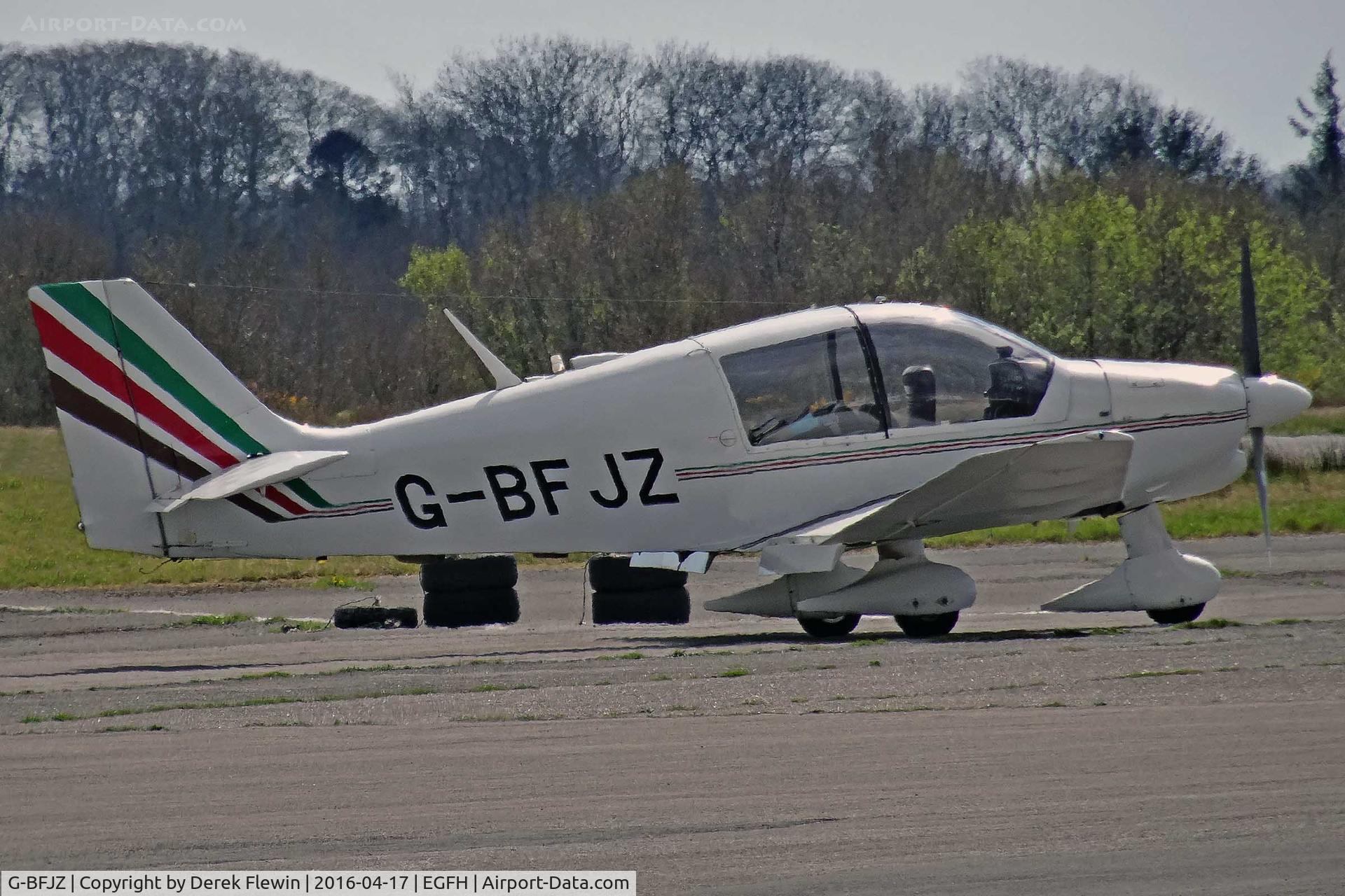 G-BFJZ, 1978 Robin DR-400-140B Major C/N 1290, Major, Headcorn based, seen parked up.