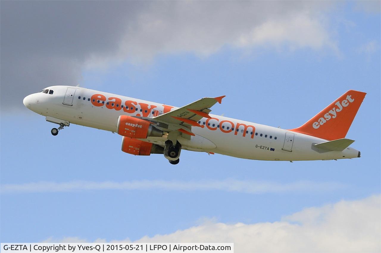G-EZTA, 2009 Airbus A320-214 C/N 3805, Airbus A320-214, Take off rwy 24, Paris-Orly Airport (LFPO-ORY)