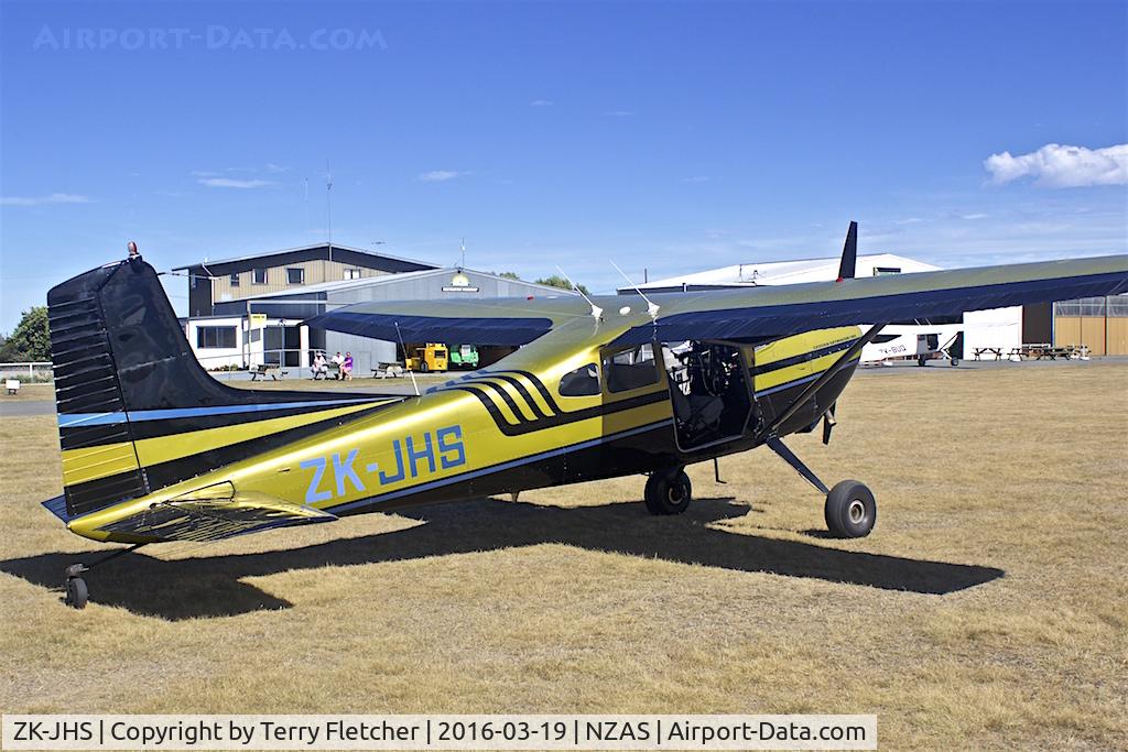 ZK-JHS, Cessna 185C Skywagon C/N 185-0677, At Ashburton , South Island , New Zealand