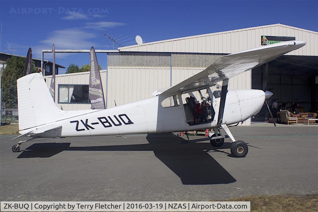 ZK-BUQ, Cessna 180A C/N 32995, At Ashburton , South Island , New Zealand