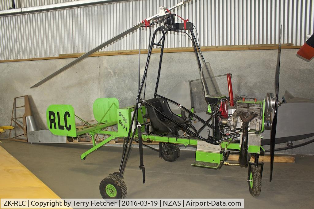 ZK-RLC, 2009 Compton Gyrocopter Gnat C/N 001, At Ashburton , South Island , New Zealand