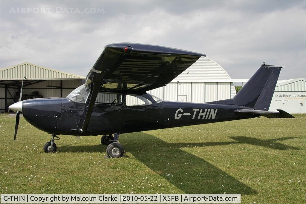 G-THIN, 1967 Reims Cessna FR172E C/N 0016, Reims FR172E Reims Rocket, Fishburn Airfield, May 2010.