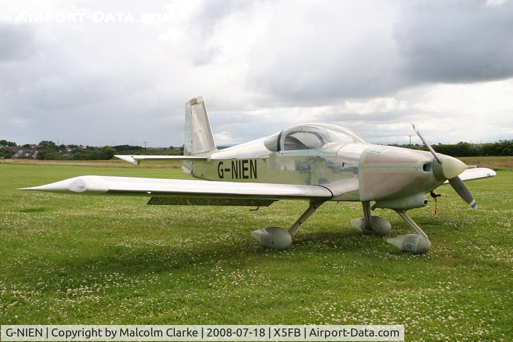 G-NIEN, 2006 Vans RV-9A C/N PFA 320-14419, Vans RV-9A, awaiting her paint finish, Fishburn Airfield, July 2008.